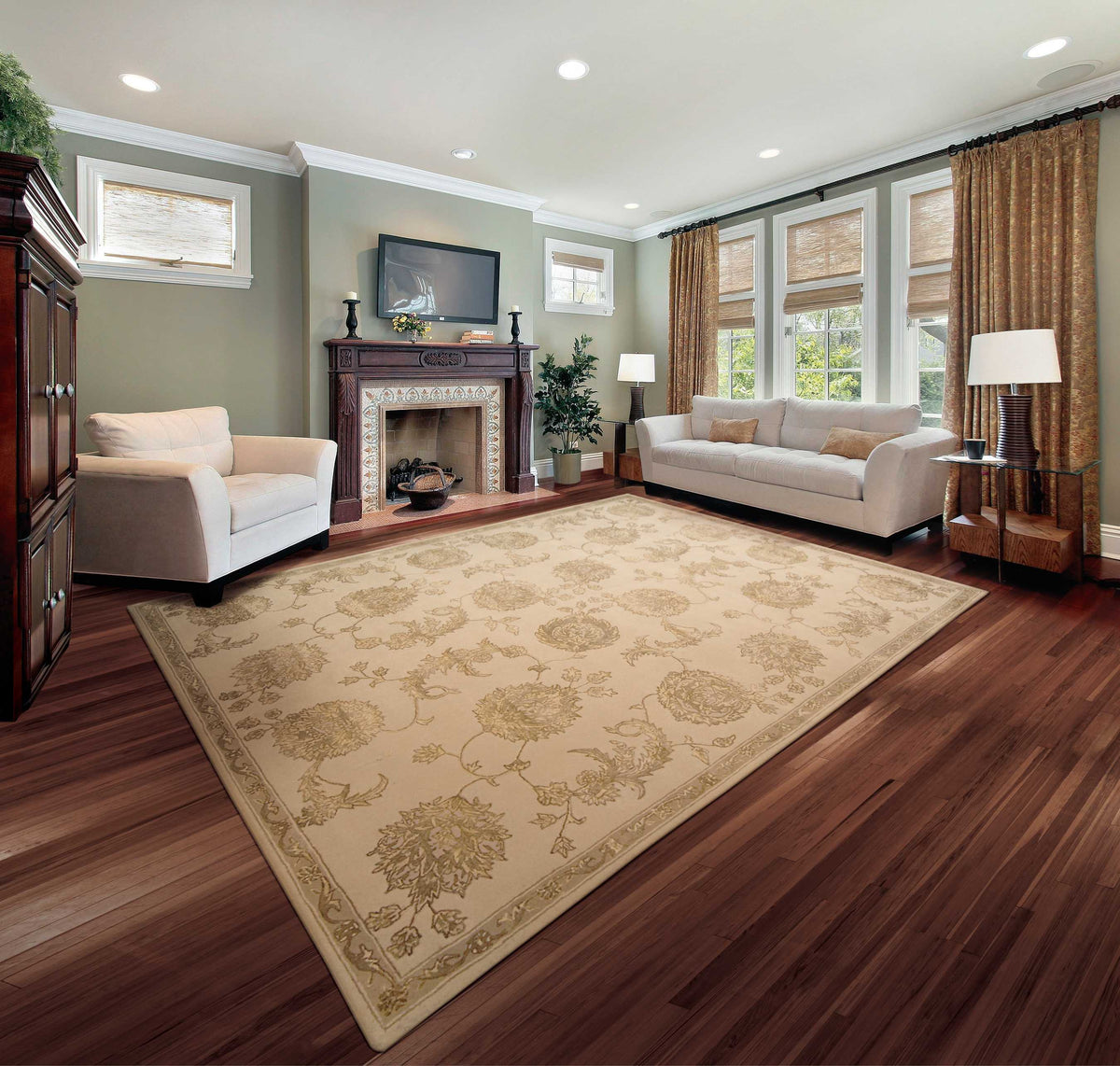 Regal REG03 Sand Rug - room scene