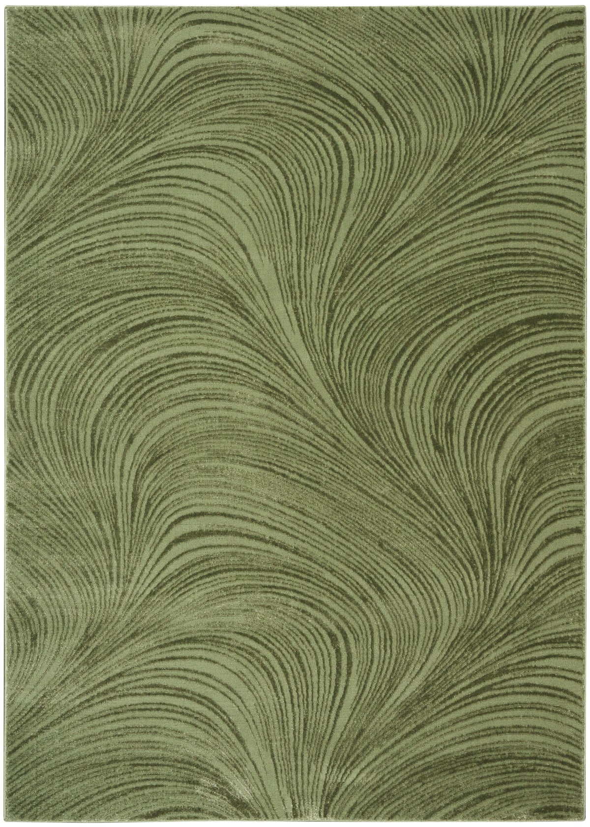 Central Park West CEP02 Green Rug - Rectangle