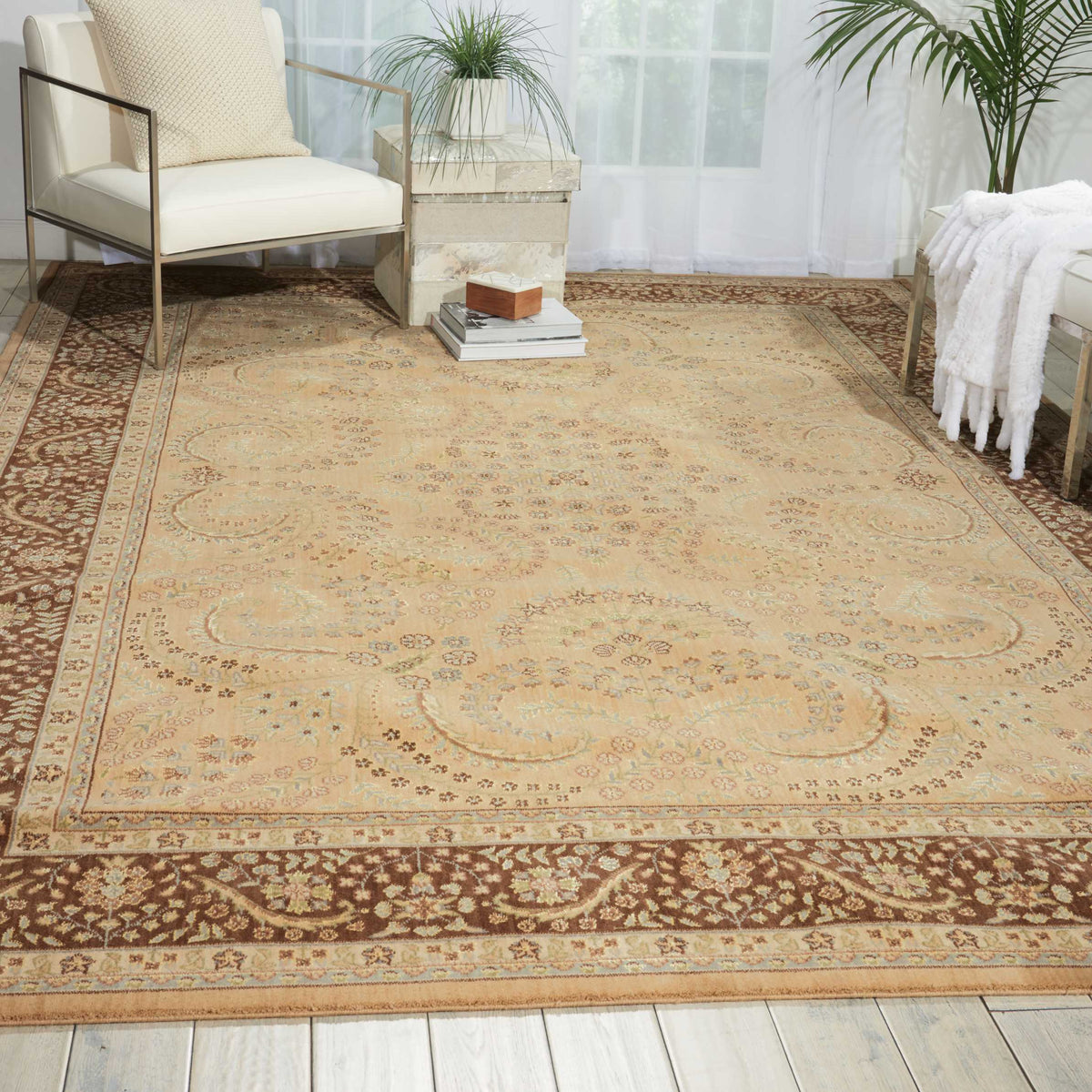 Persian Empire PE25 Sand Rug - room scene