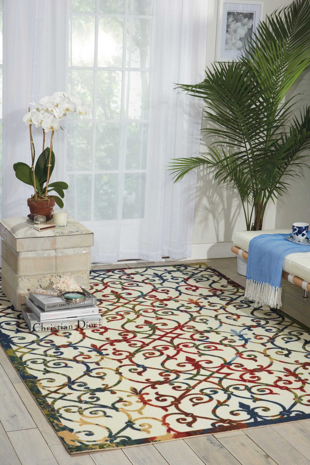 Home & Garden RS093 Multicolor Rug - room scene