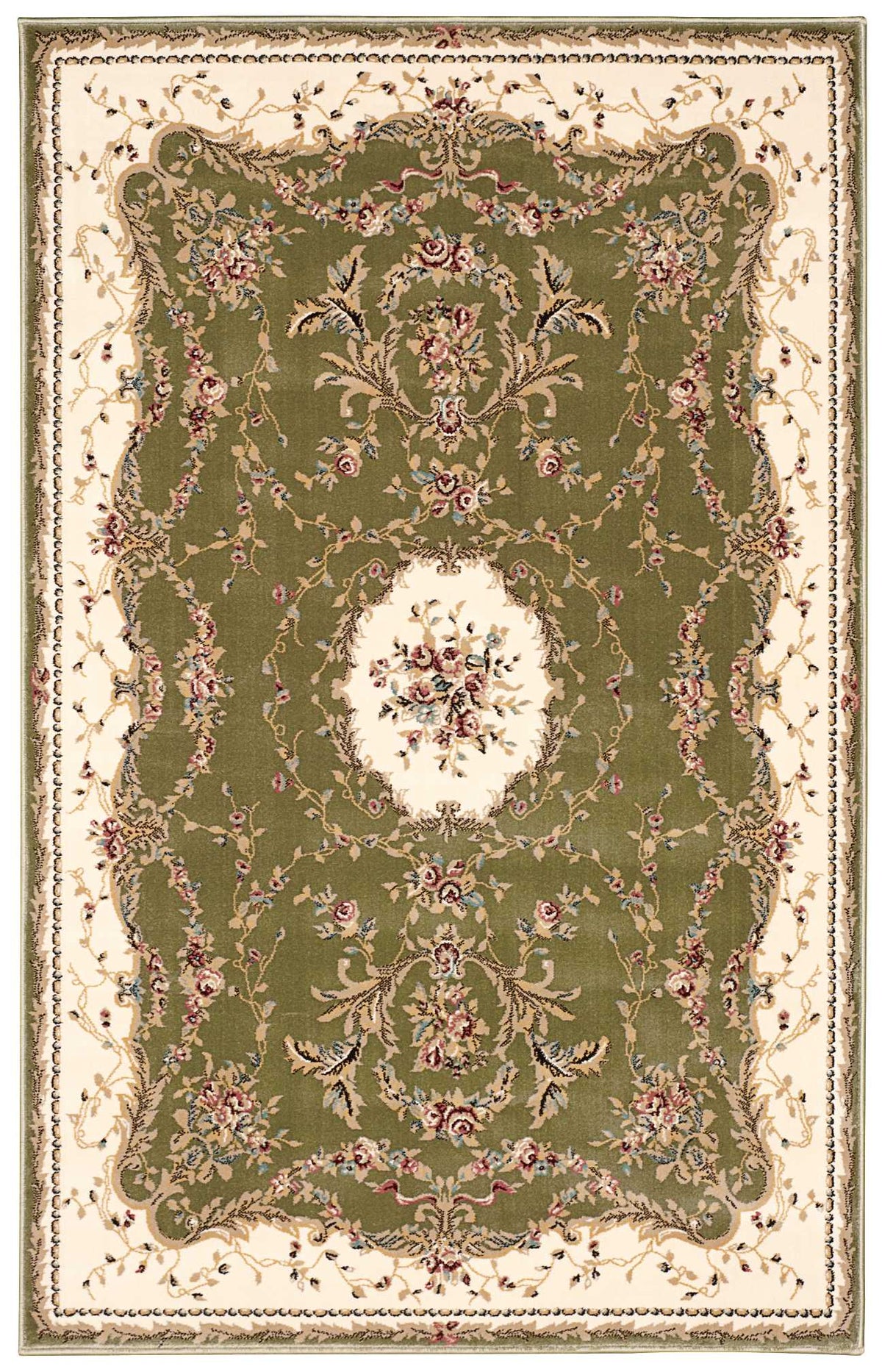 Bordeaux BOR01 Sage Rug - room scene