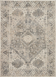 Fusion FSS11 Cream Grey Rug - Rectangle