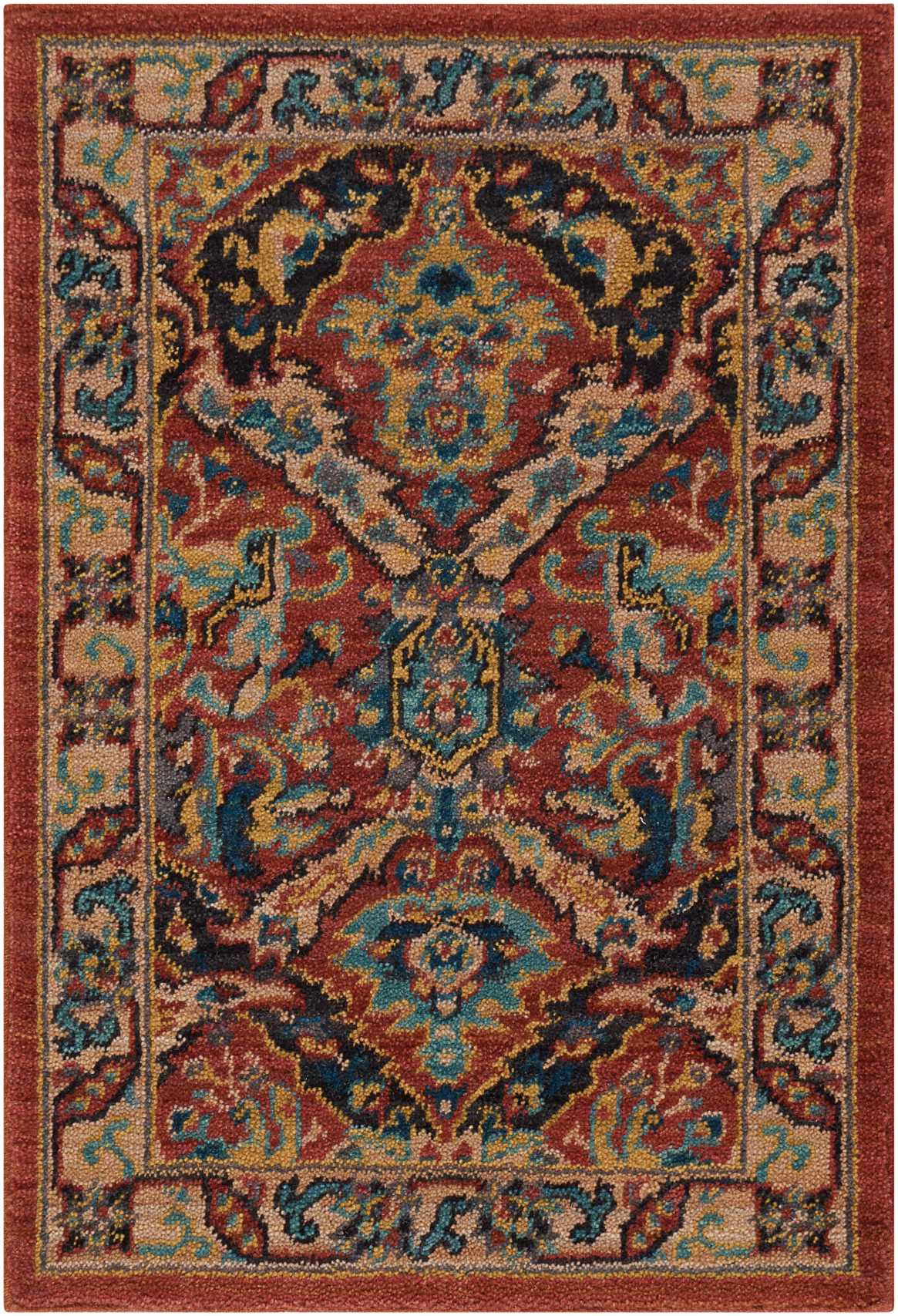 Nourison 2020 NR205 Terracotta Rug - Rectangle