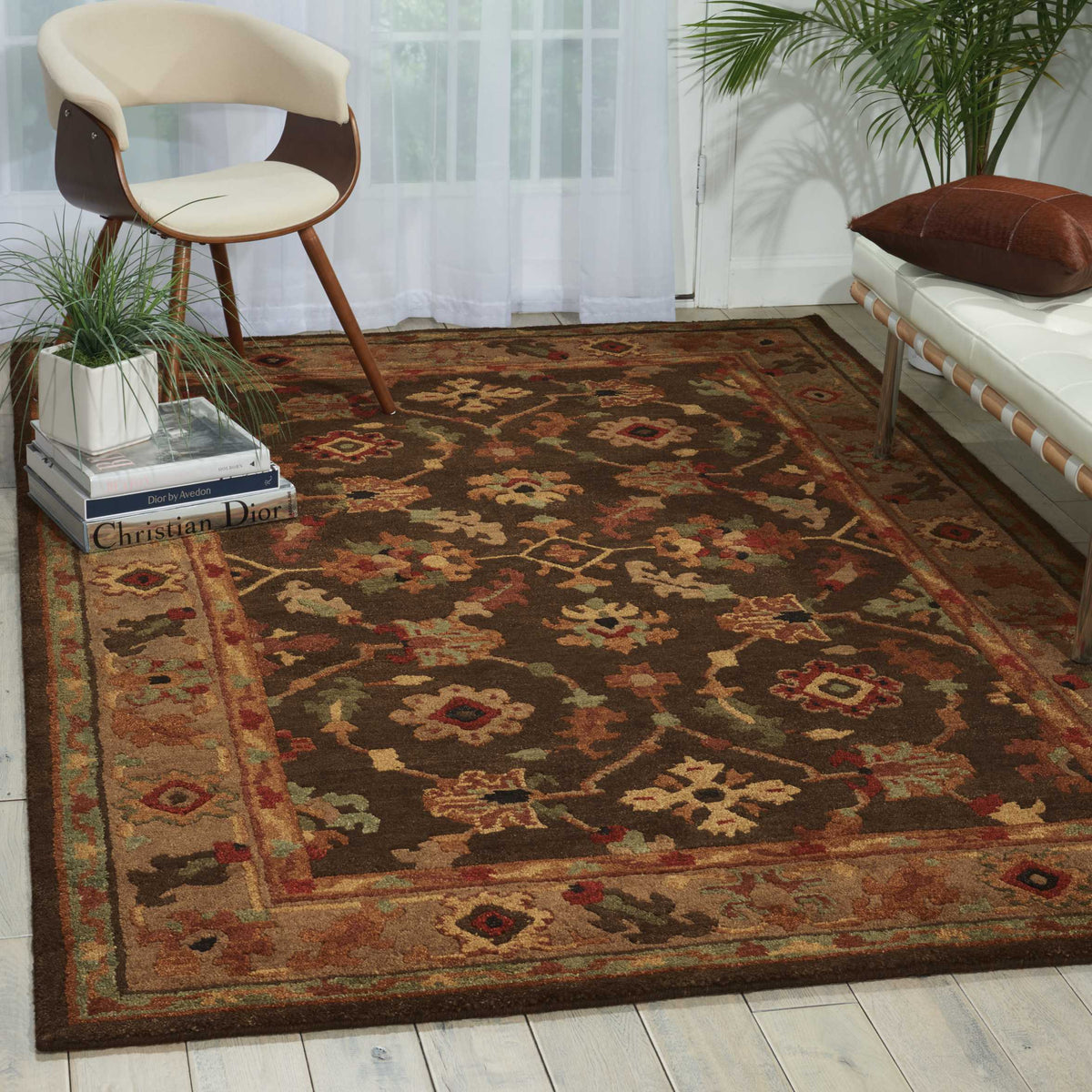 Tahoe TA10 Espresso Rug - room scene