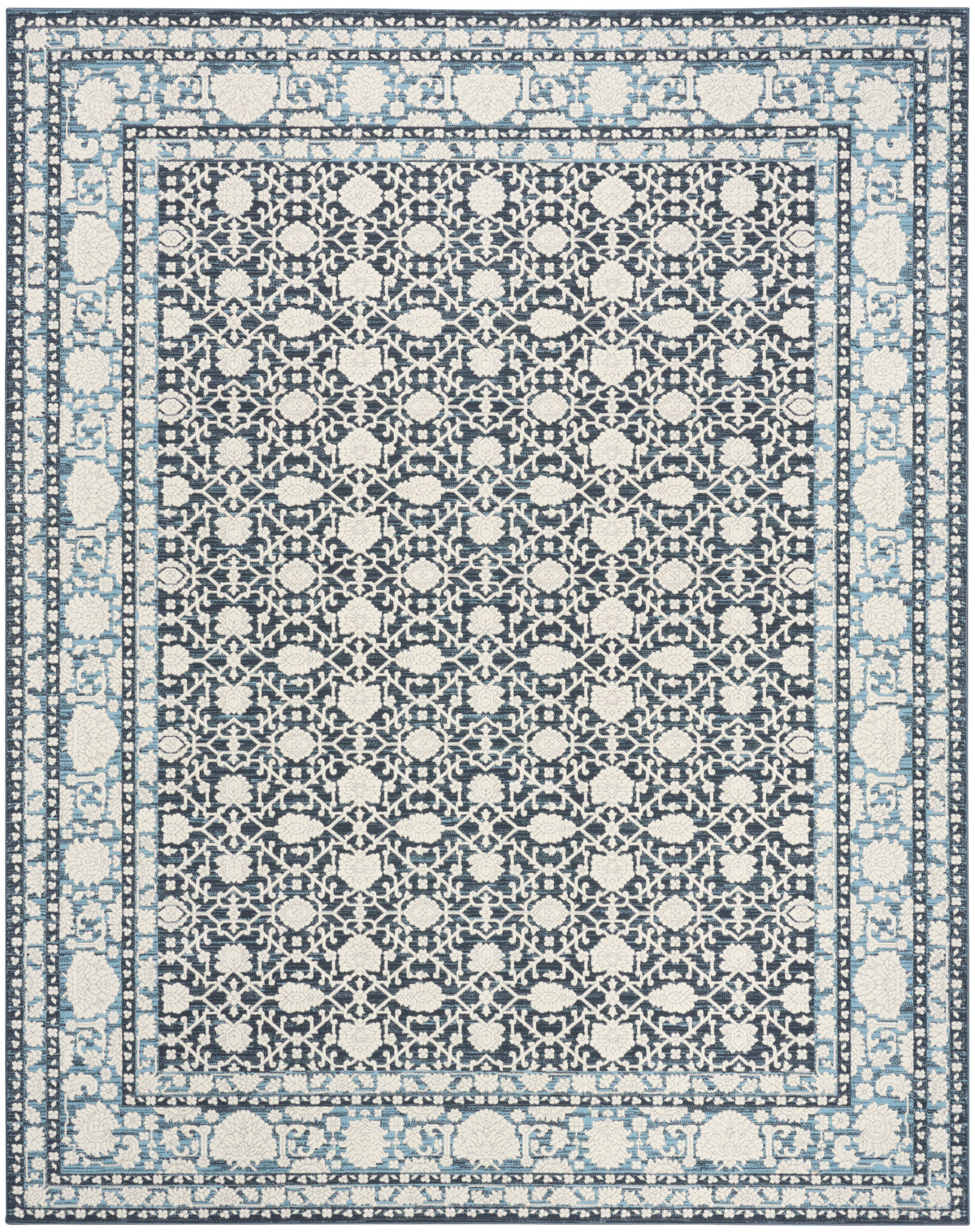 Grace GCE01 Blue Rug - Rectangle