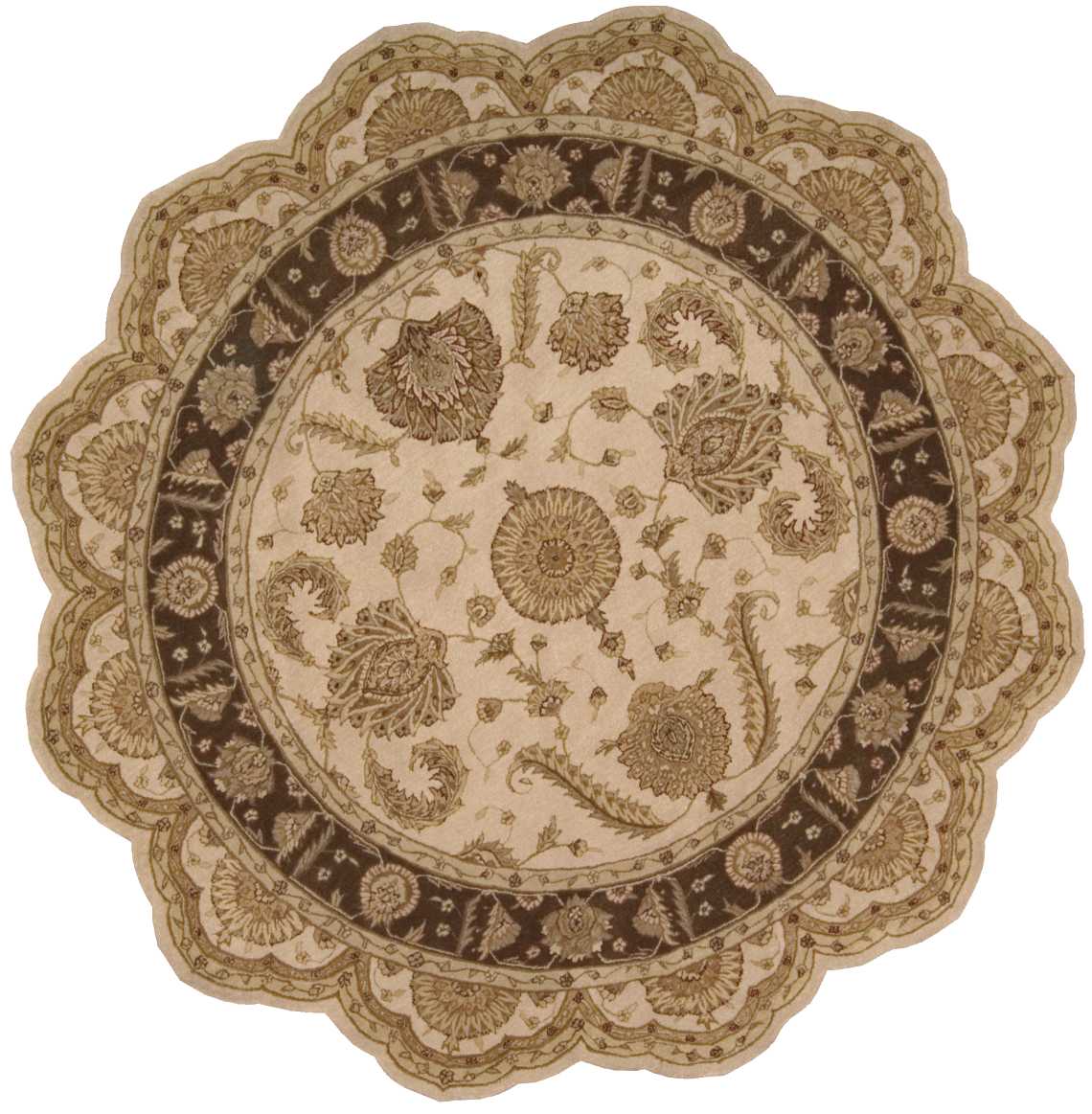 Heritage Hall HE19 Beige Rug - Free Form