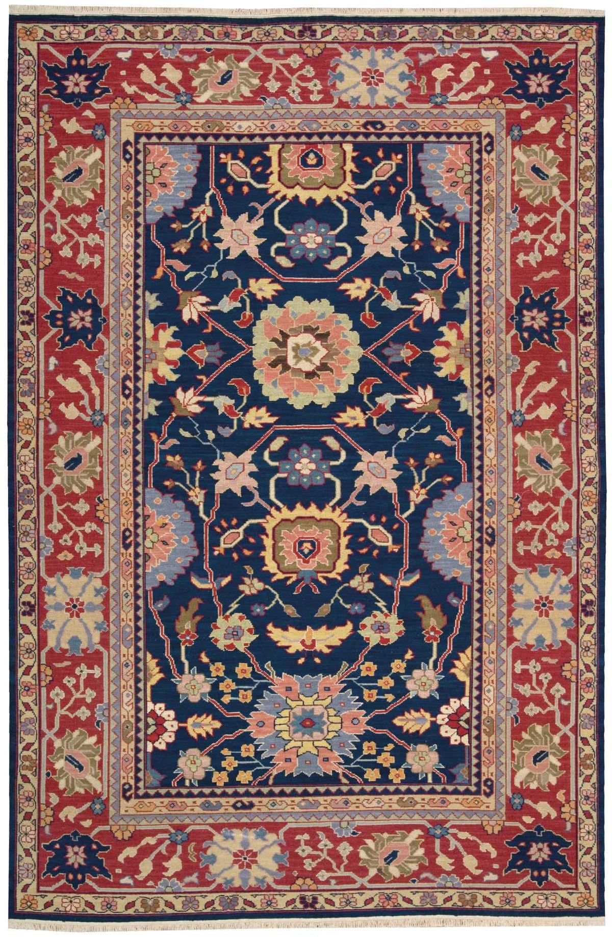 Nourmak S165 Navy Rug - room scene