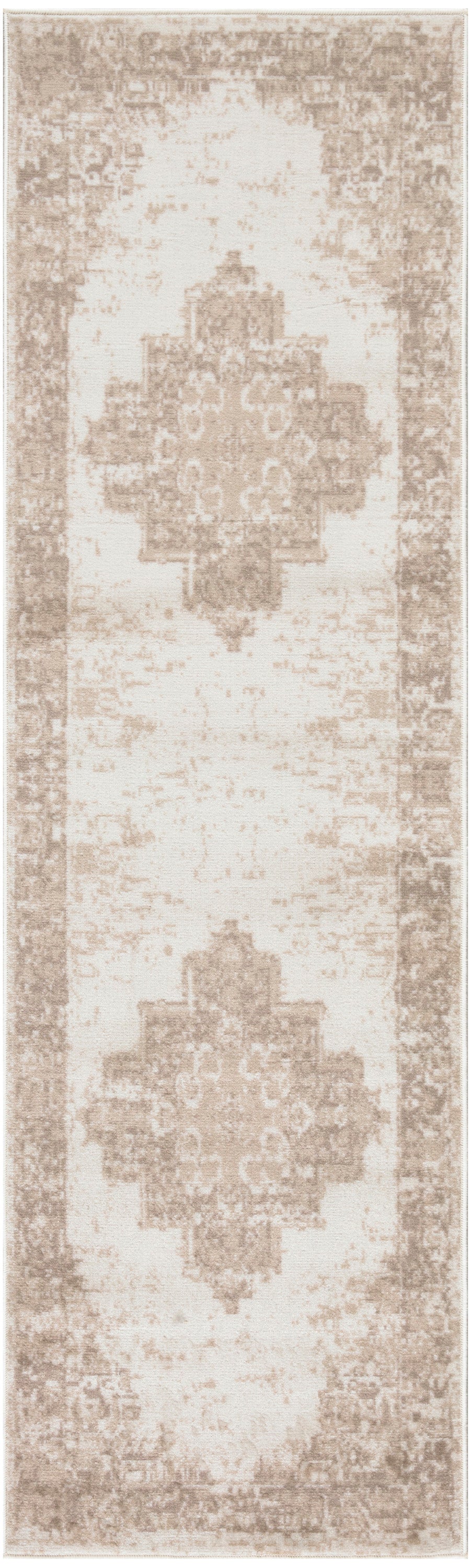 Grafix GRF14 Ivory Beige Rug - Runner
