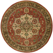 Jaipur JA36 Red Rug - Round