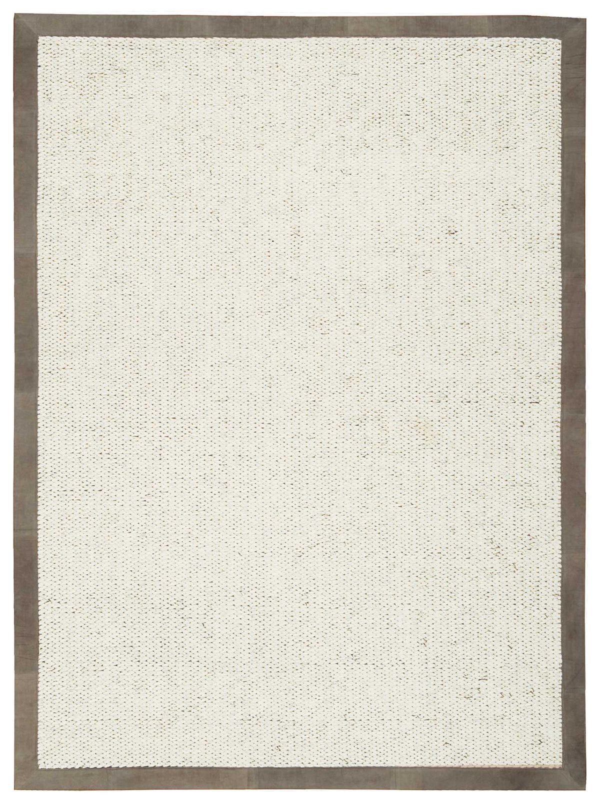 Lucia LUC01 Oyster Rug - Rectangle