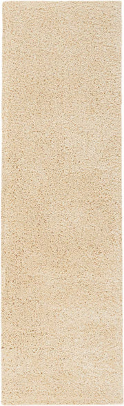 Malibu Shag MSG01 Cream Rug - Runner