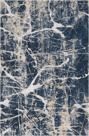 Heritage KI356 Beige Blue Rug - Rectangle
