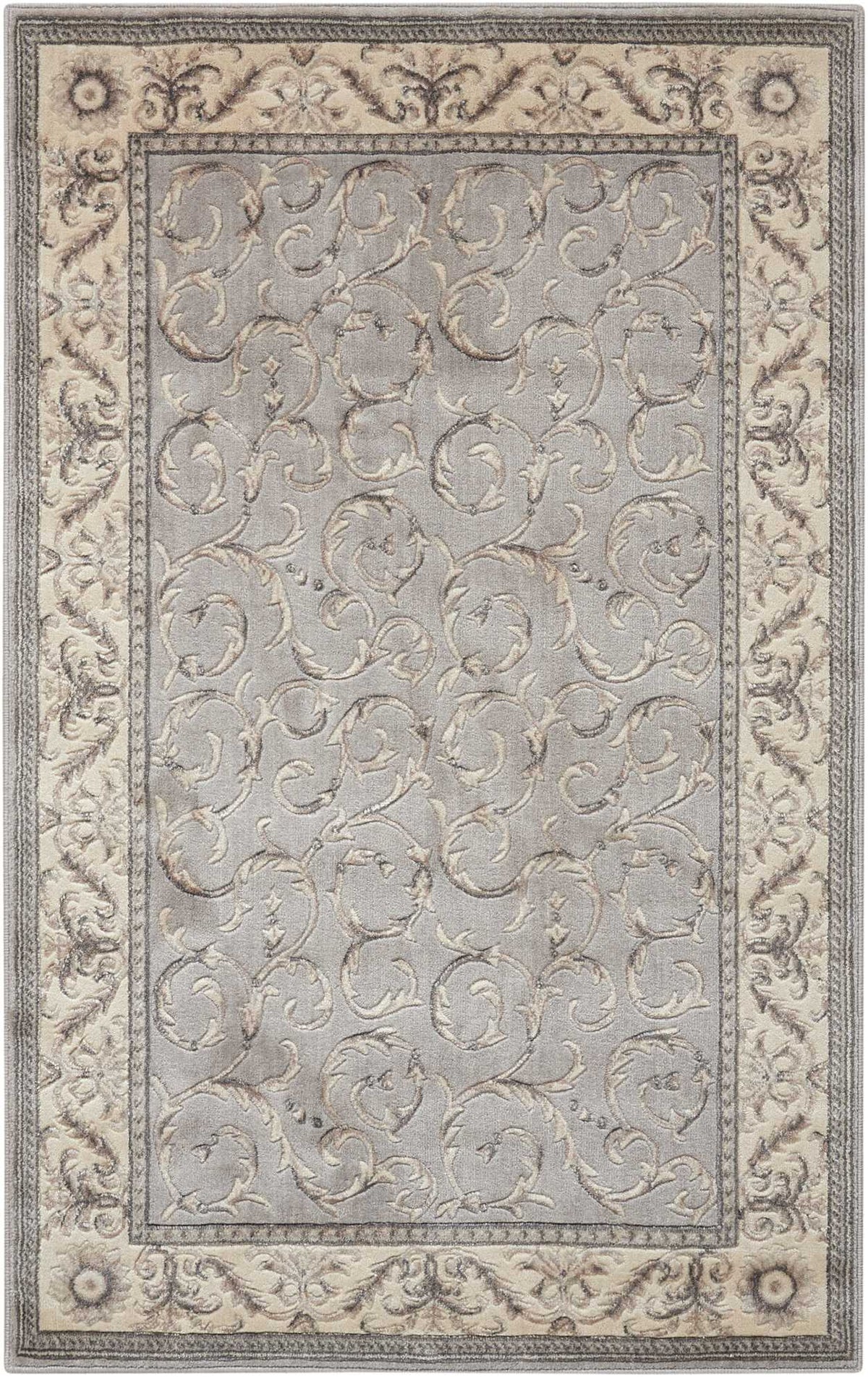 Somerset ST02A Silver Rug - Rectangle