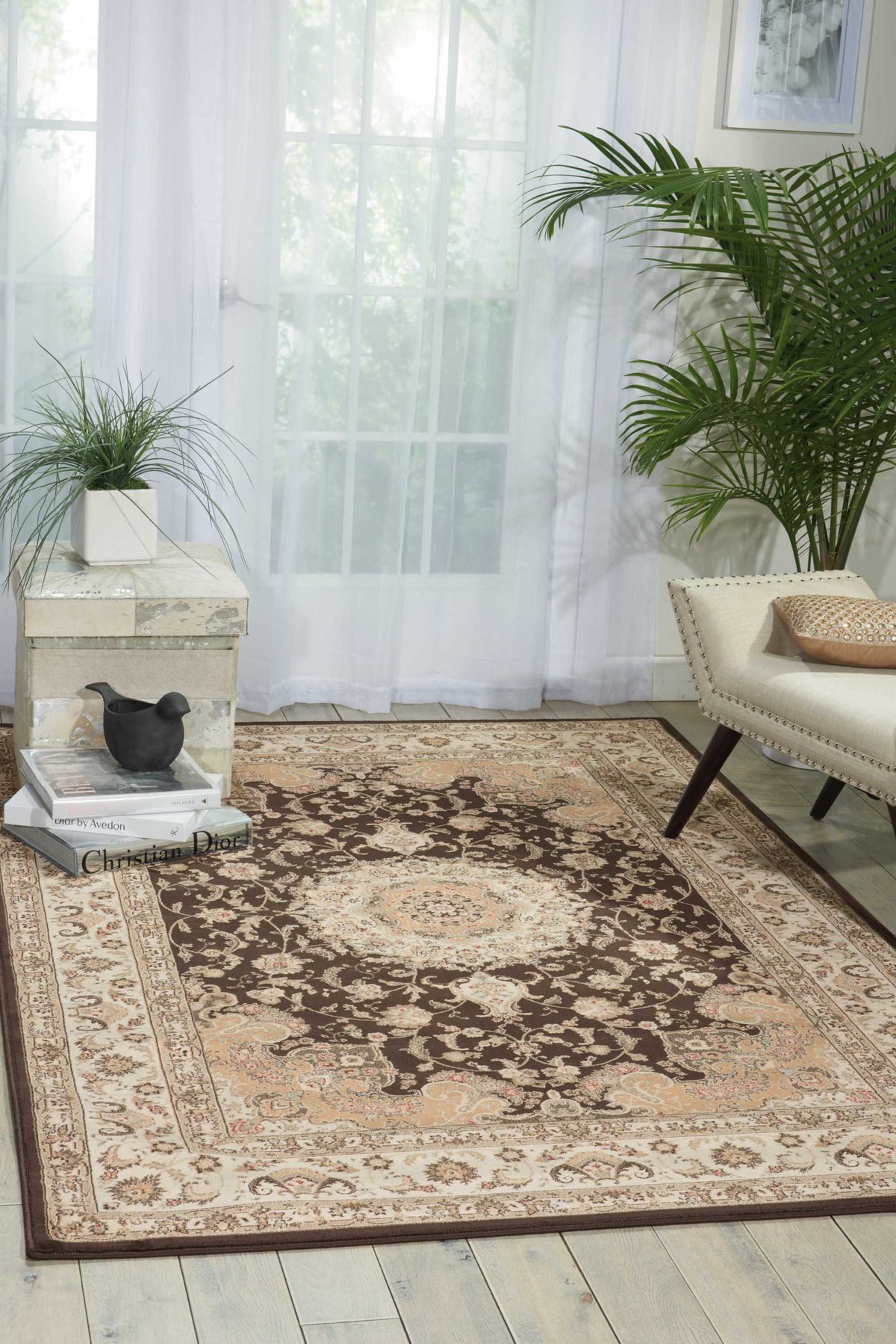 Ararat ARA02 Charcoal Rug - room scene