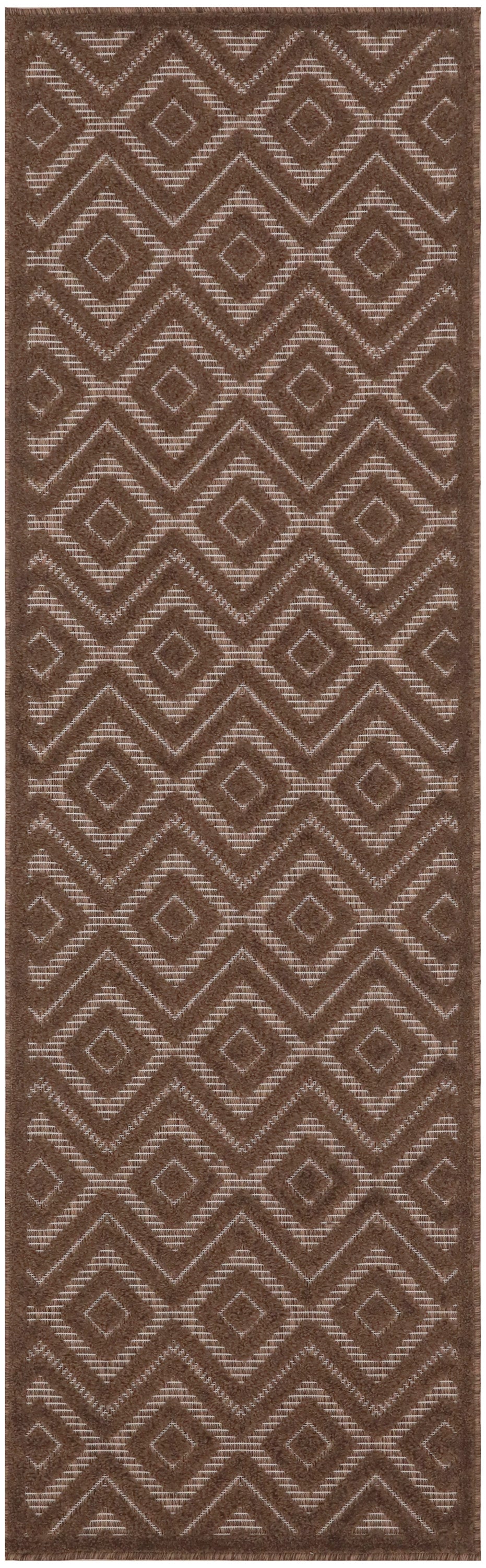 Versatile NRV01 Brown Rug - Runner