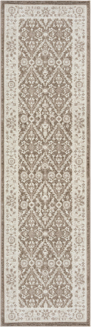 Eco Cycle ECY04 Ivory Mocha Rug - Runner