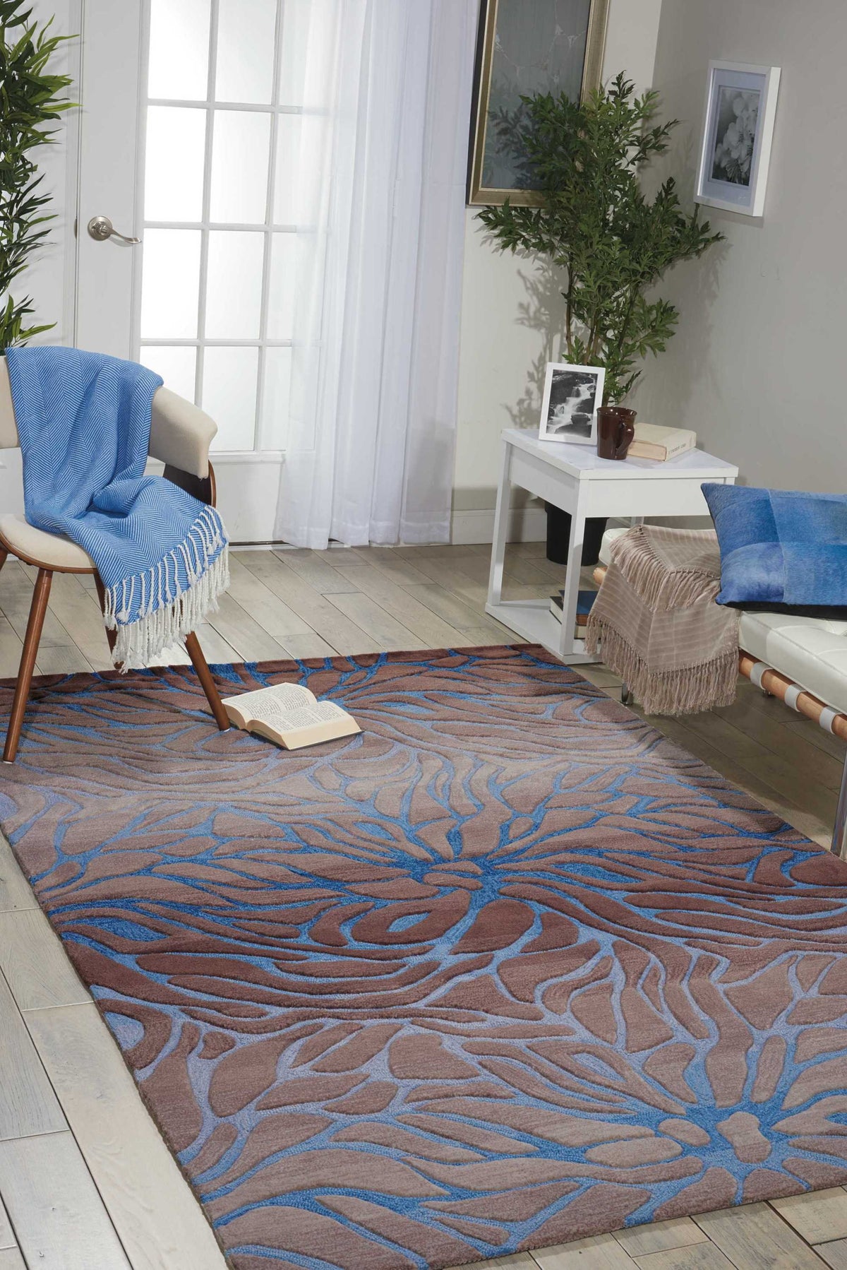 Contour CON25 Ocean Sand Rug - room scene
