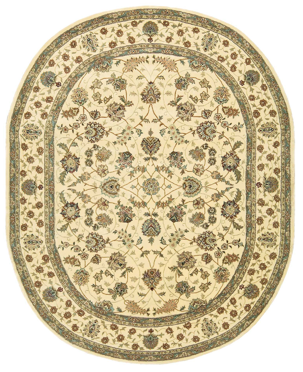 Nourison 2000 2023 Ivory Rug - Oval