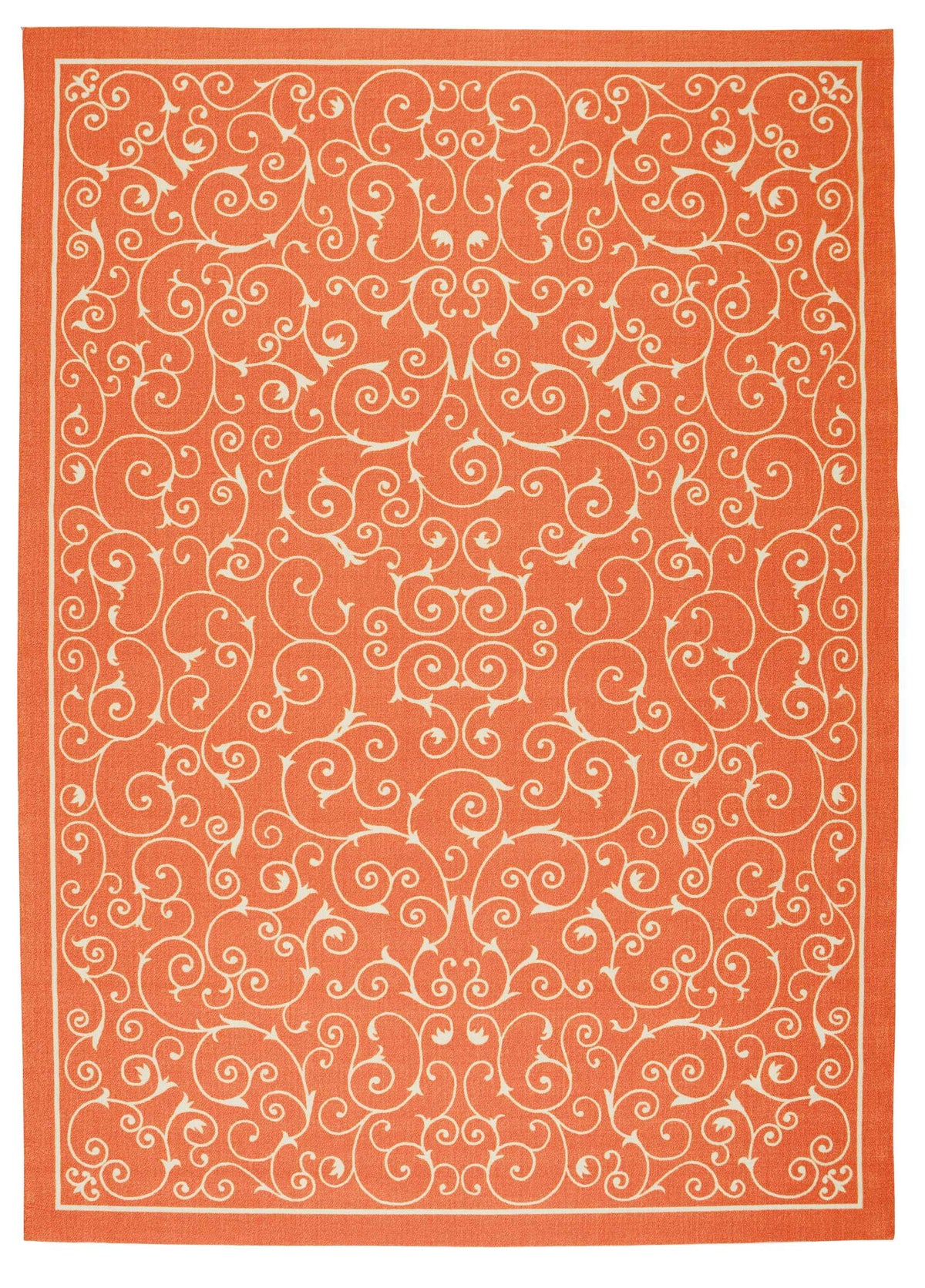 Home & Garden RS019 Orange Rug - Rectangle