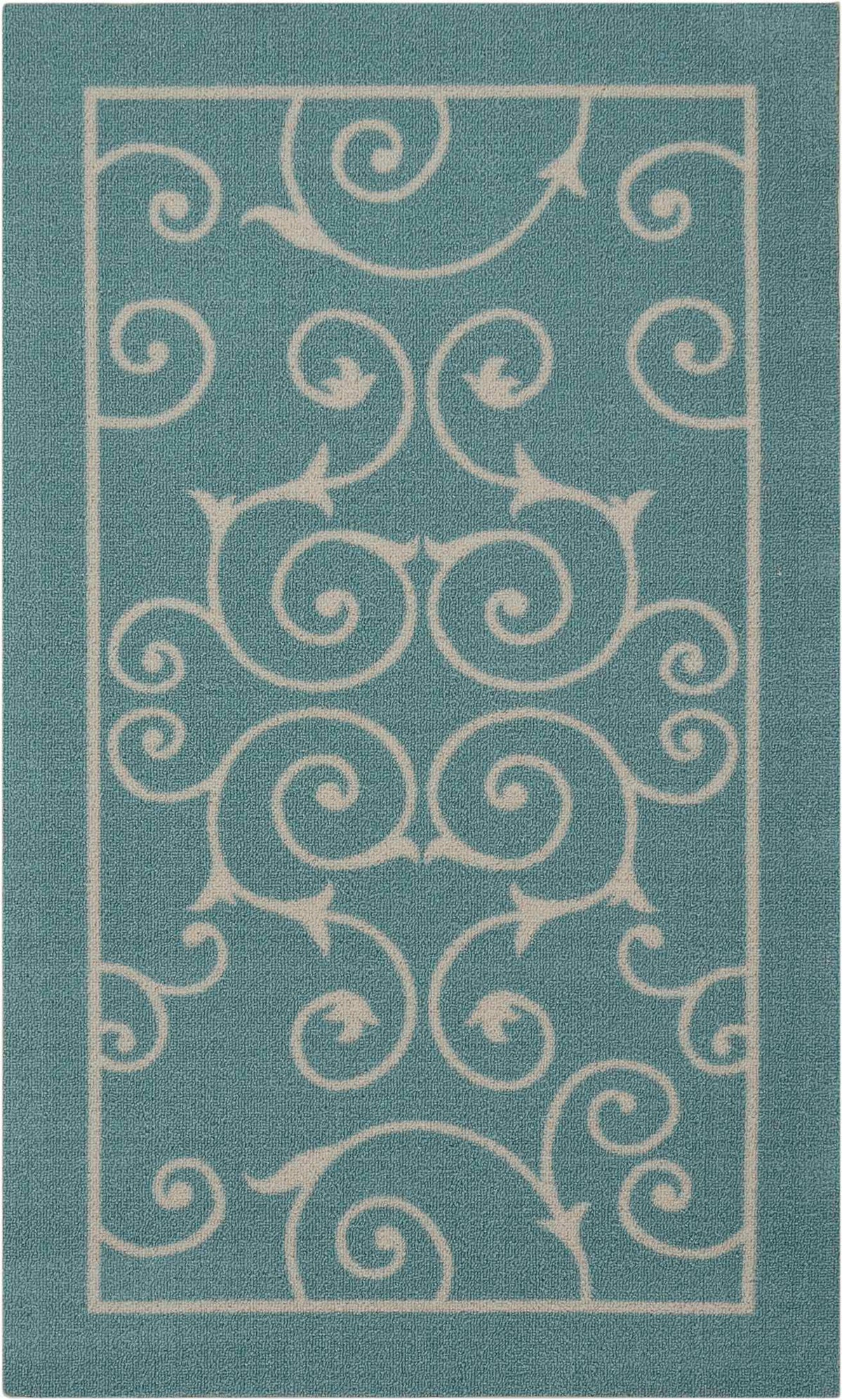 Home & Garden RS019 Light Blue Rug - Rectangle