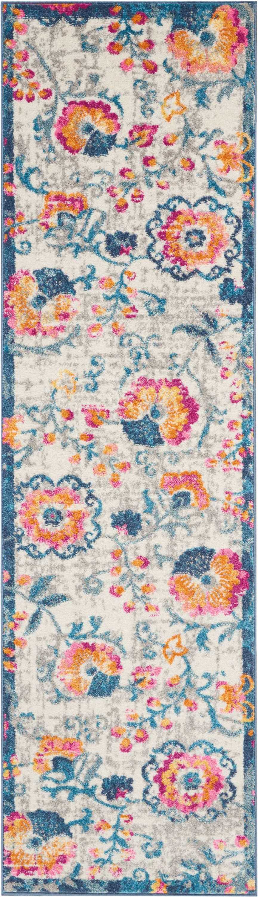 Passion PSN19 Ivory Rug - Runner