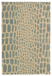 Zambiana MA403 Aqua Rug - Rectangle