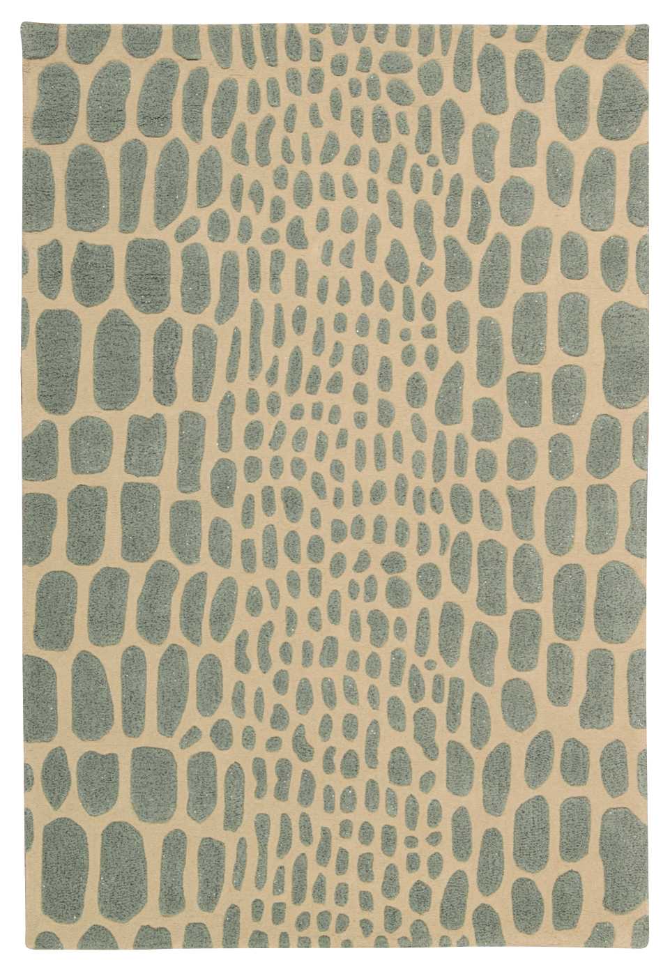Zambiana MA403 Aqua Rug - Rectangle