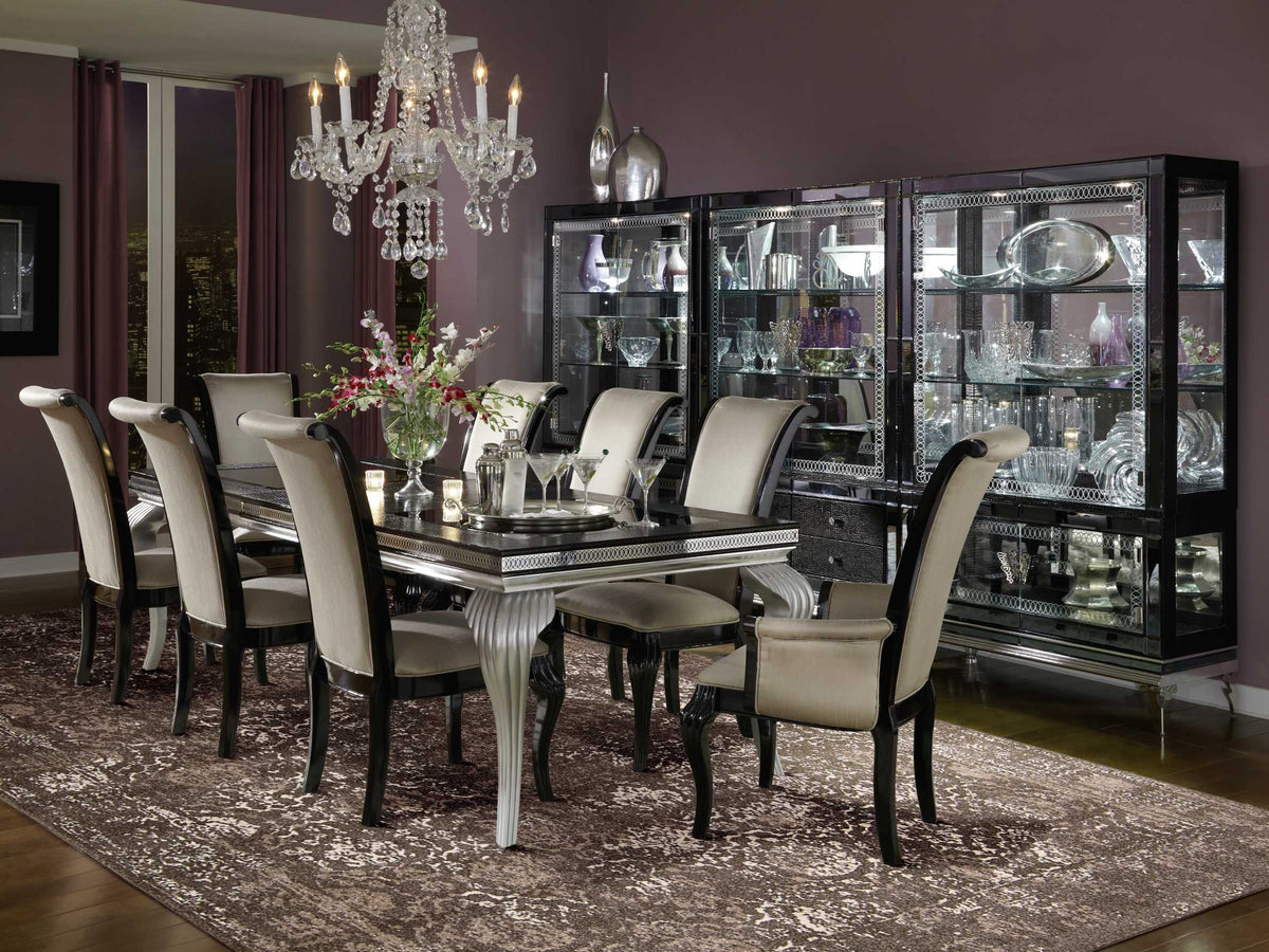 Glistening Nights MA510 Grey Rug - room scene