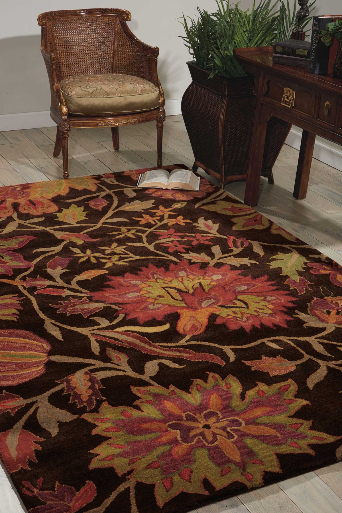 Jaipur JA41 Chocolate Rug - room scene