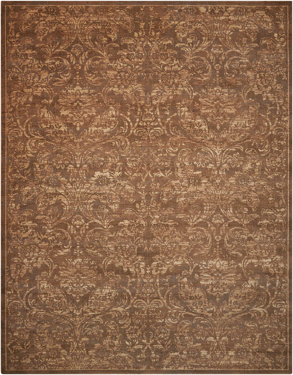 Silken Allure SLK19 Chocolate Rug - Rectangle