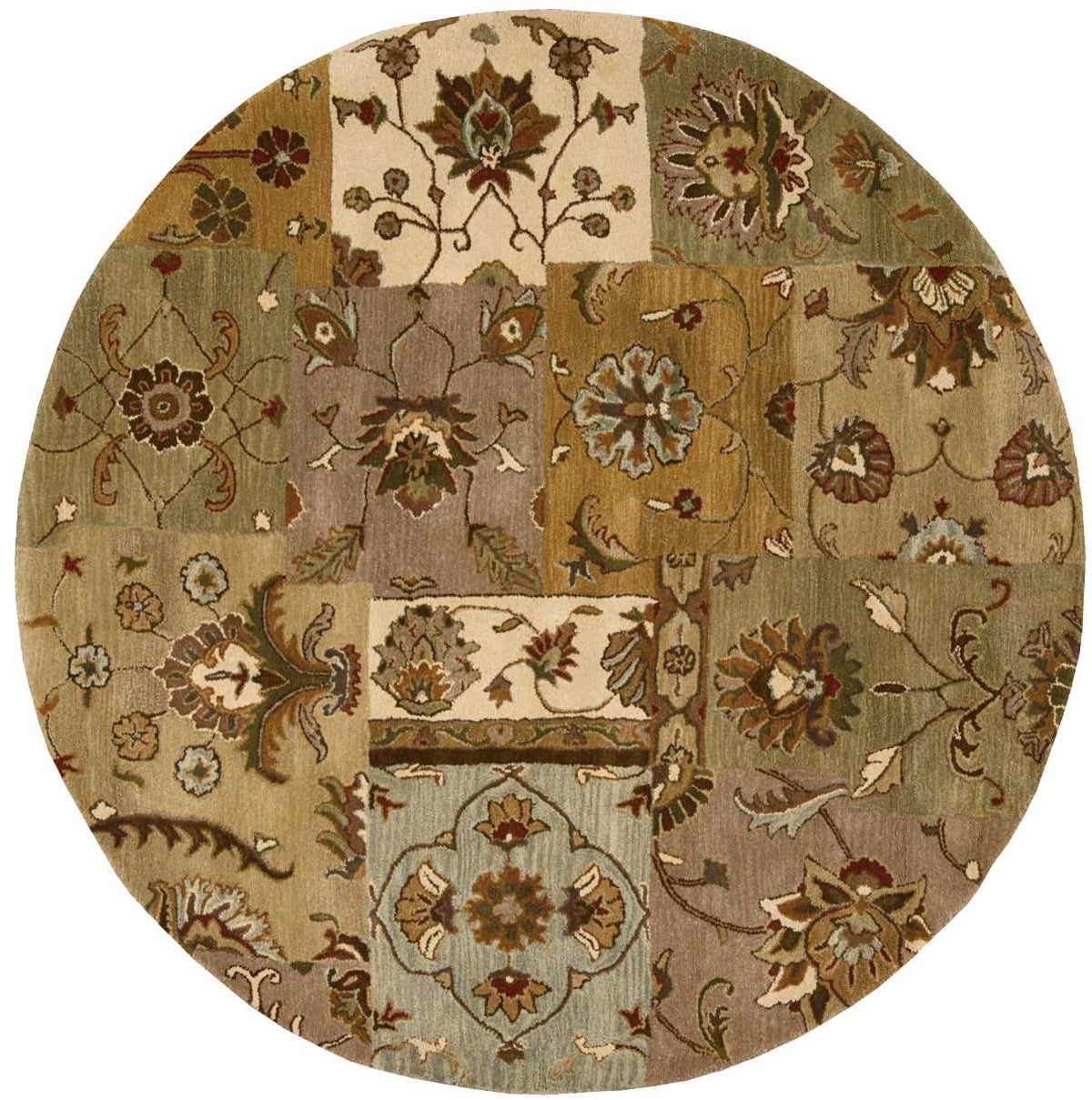 Jaipur JA37 Light Multicolor Rug - Round