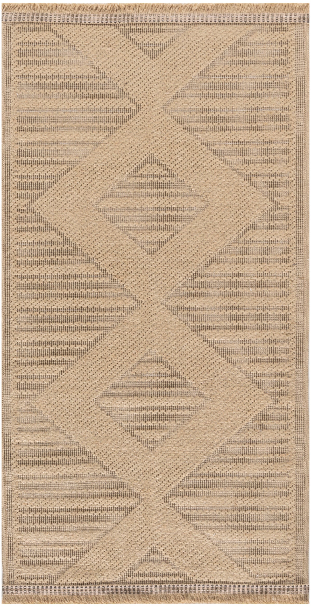 Washable Jute WSJ01 Natural Beige Rug - Rectangle