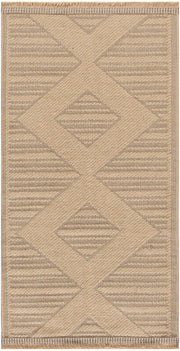 Washable Jute WSJ01 Natural Beige Rug - Rectangle