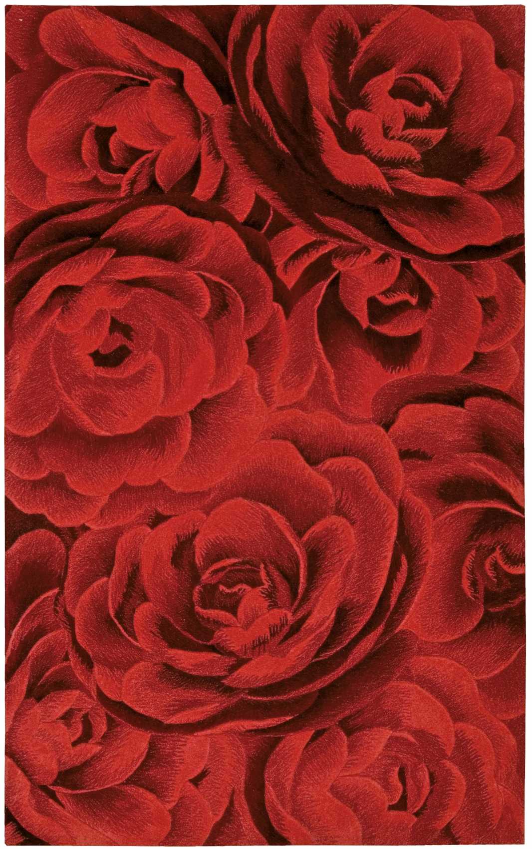 Moda MOD06 Crimson Rug - Rectangle
