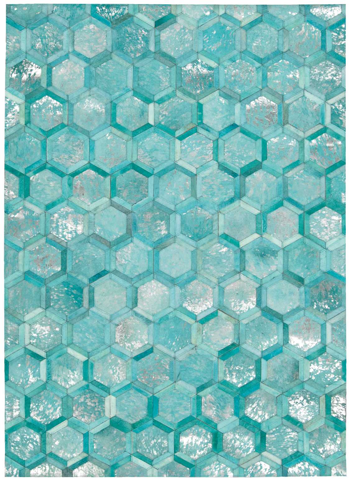 City Chic MA100 Turquoise Rug - room scene