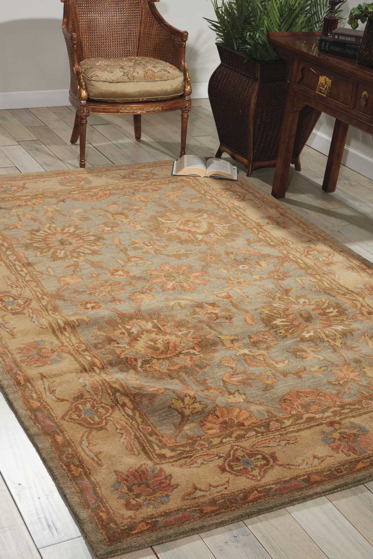 Jaipur JA19 Aqua Rug - room scene