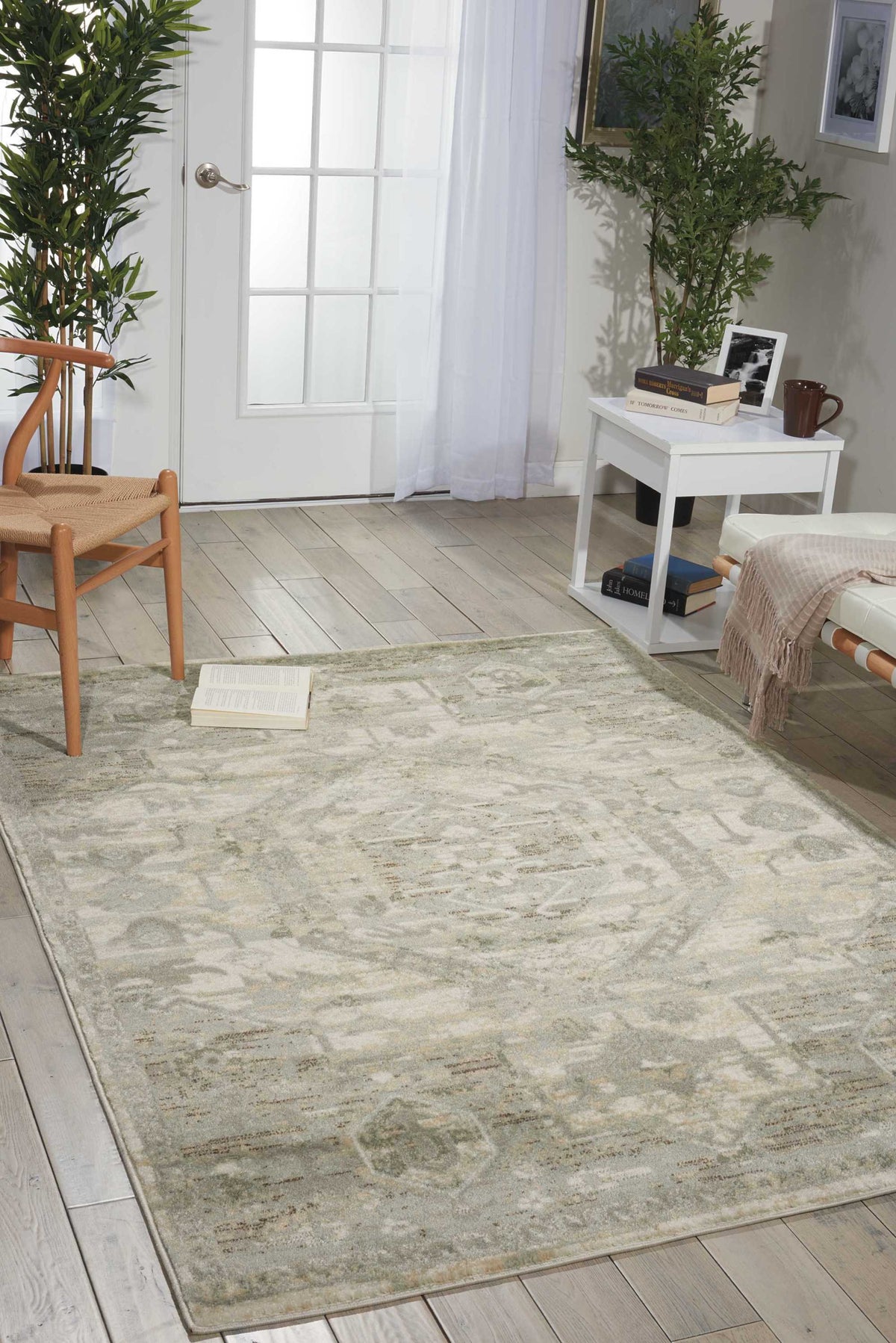 Euphoria EUP02 Ivory Rug - room scene