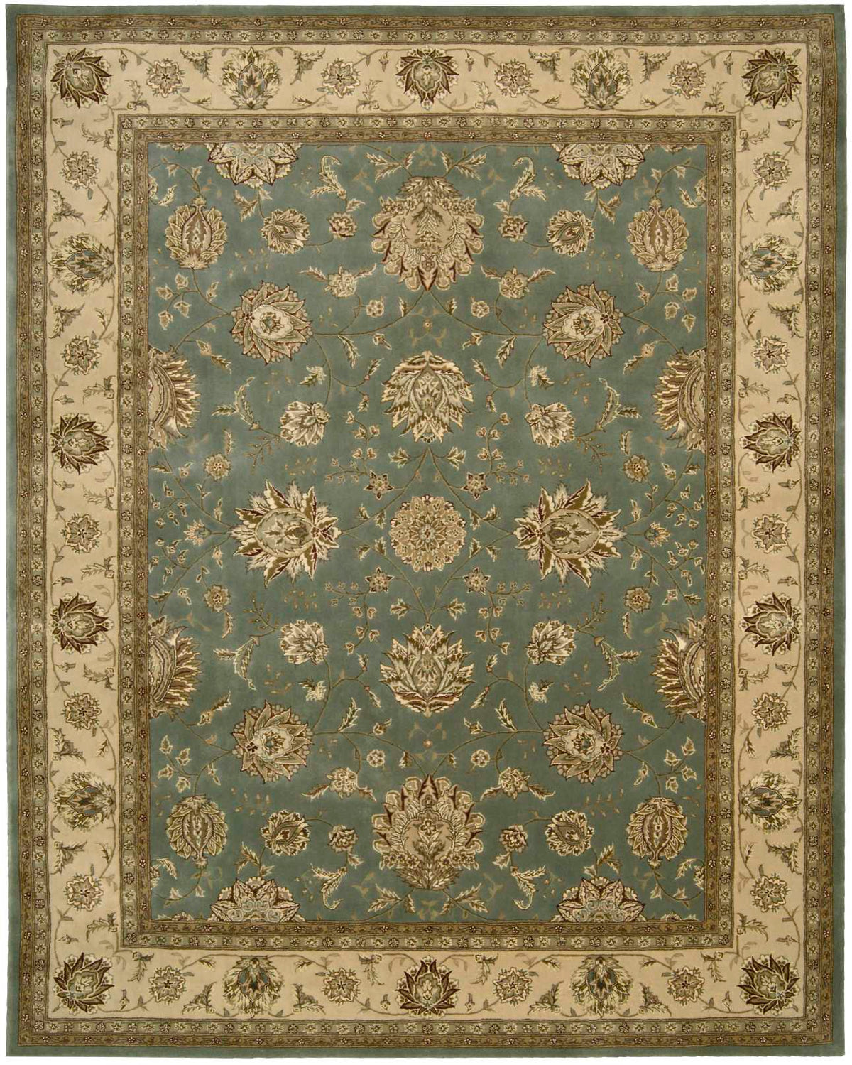 Nourison 2000 2210 Blue Rug - Rectangle