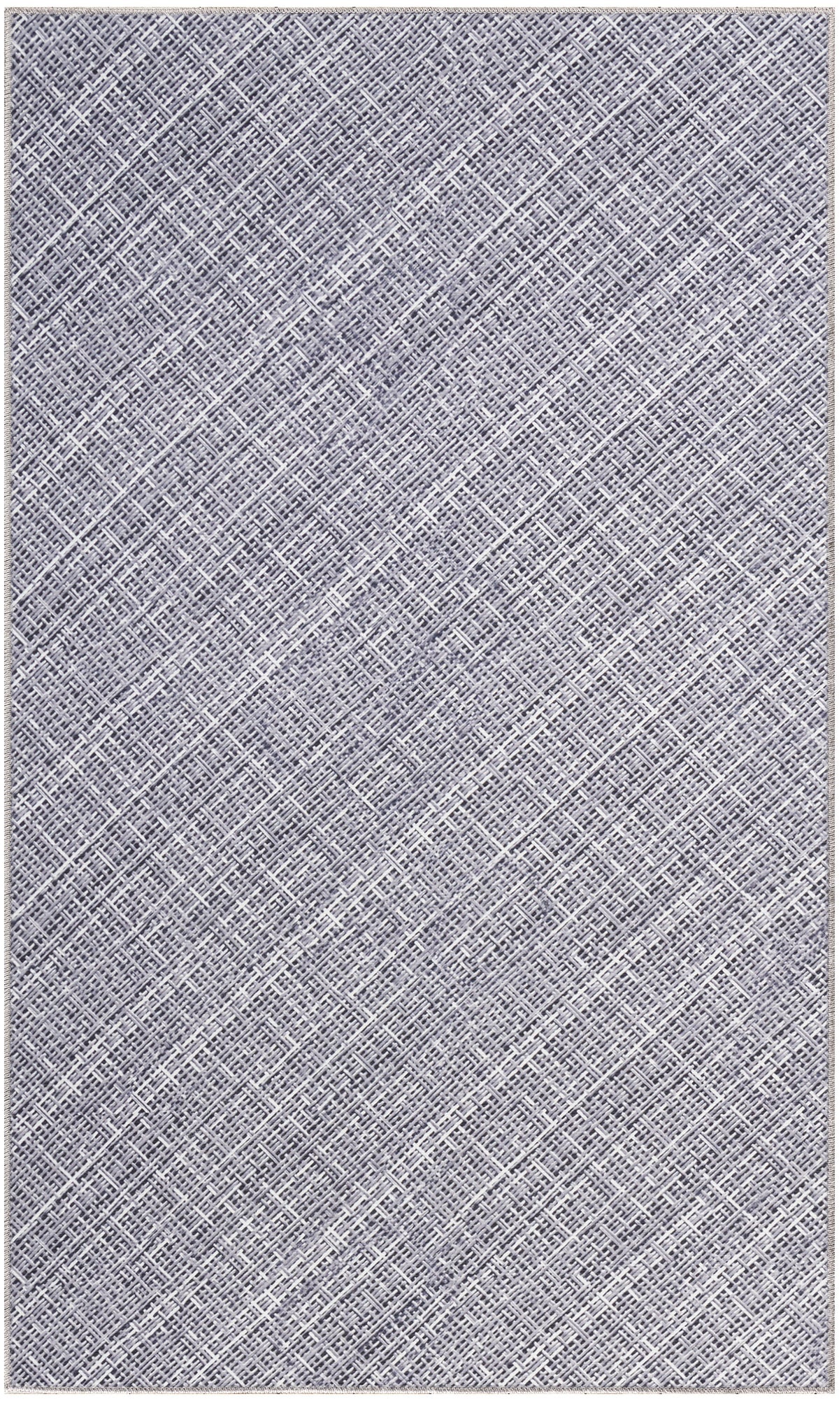 Nourison Washables NWB08 Grey Rug - Rectangle