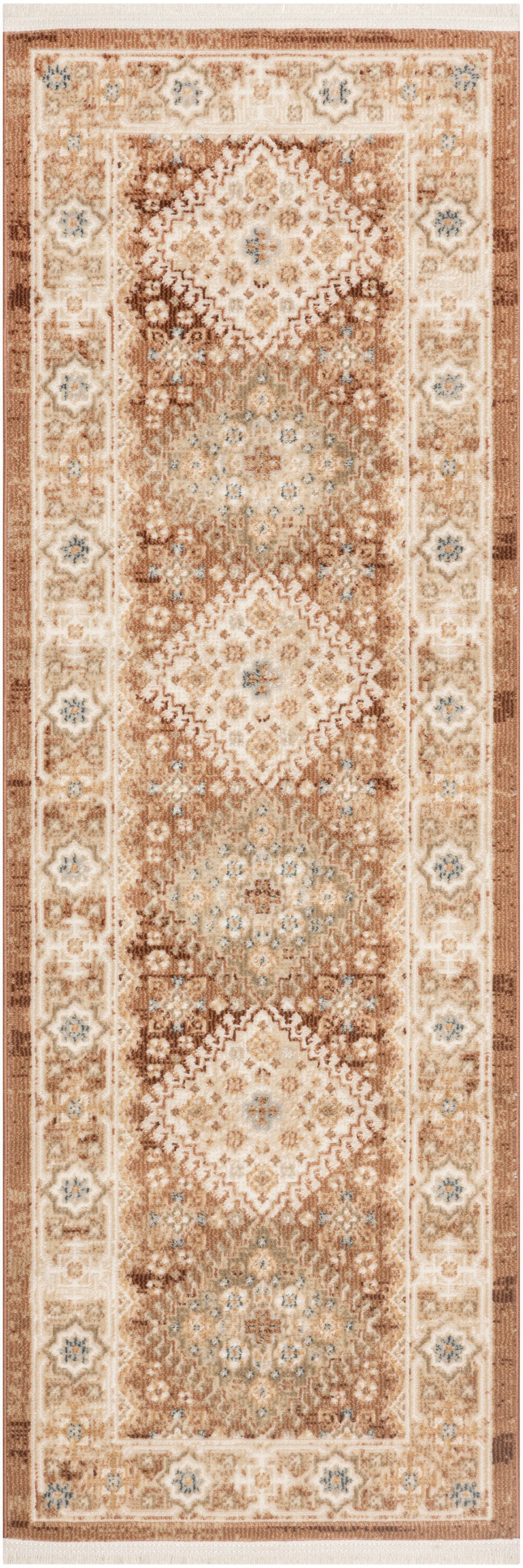 Pardis PRD04 Rust Rug - Runner