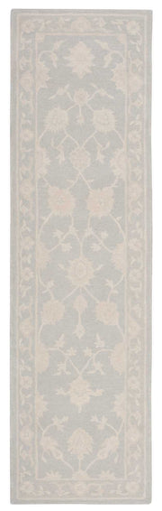 Zephyr ZEP02 Light Blue Rug - Runner