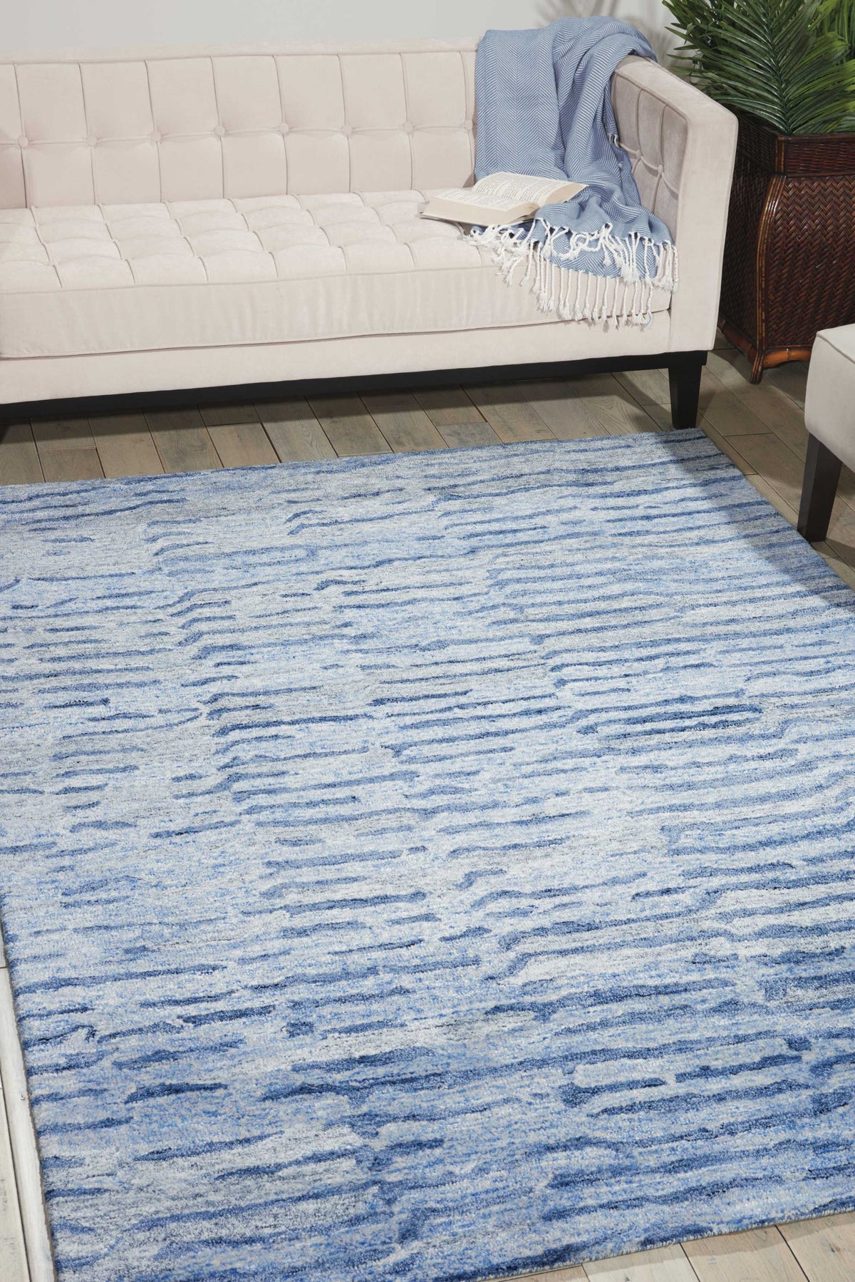 Gemstone GEM01 Lapis Rug - room scene