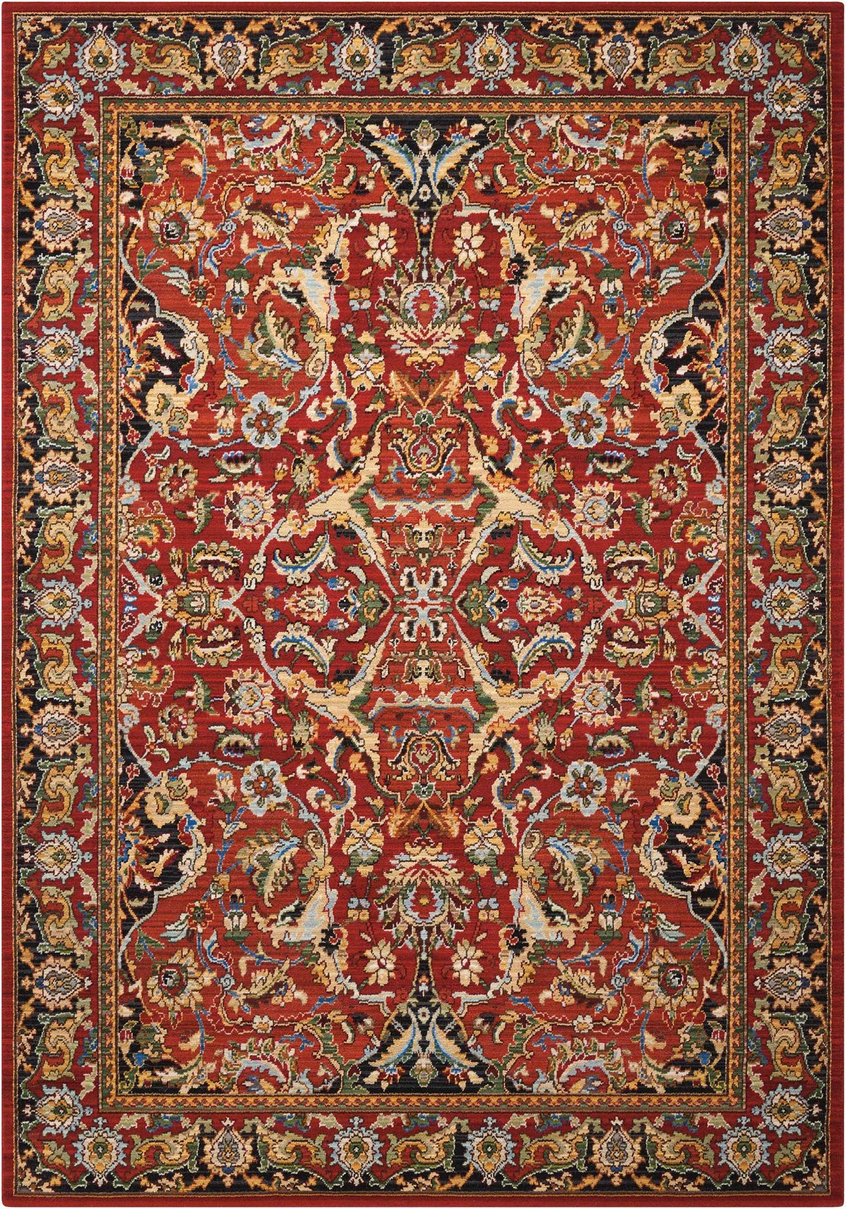 Timeless TML15 Red Rug - Rectangle