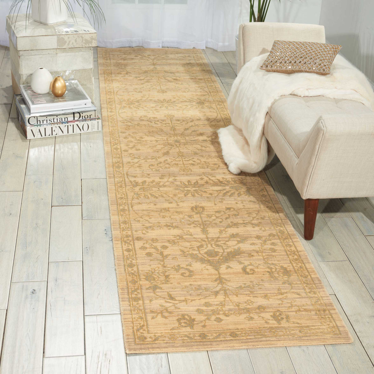 Silk Elements SKE29 Sand Rug - room scene