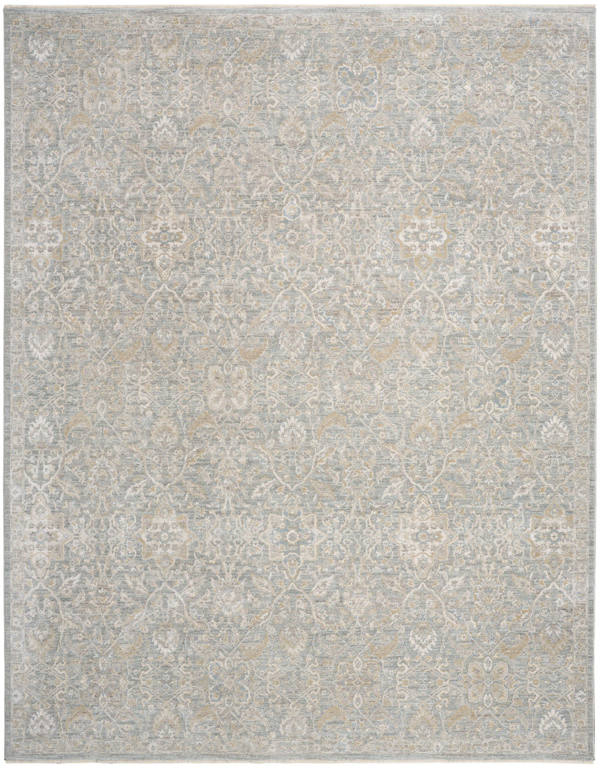 Envy EVV04 Blue Silver Rug - Rectangle
