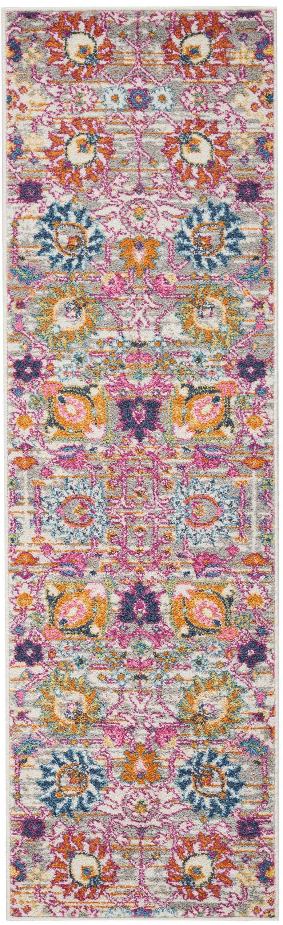 Passion PSN01 Silver Rug - Runner