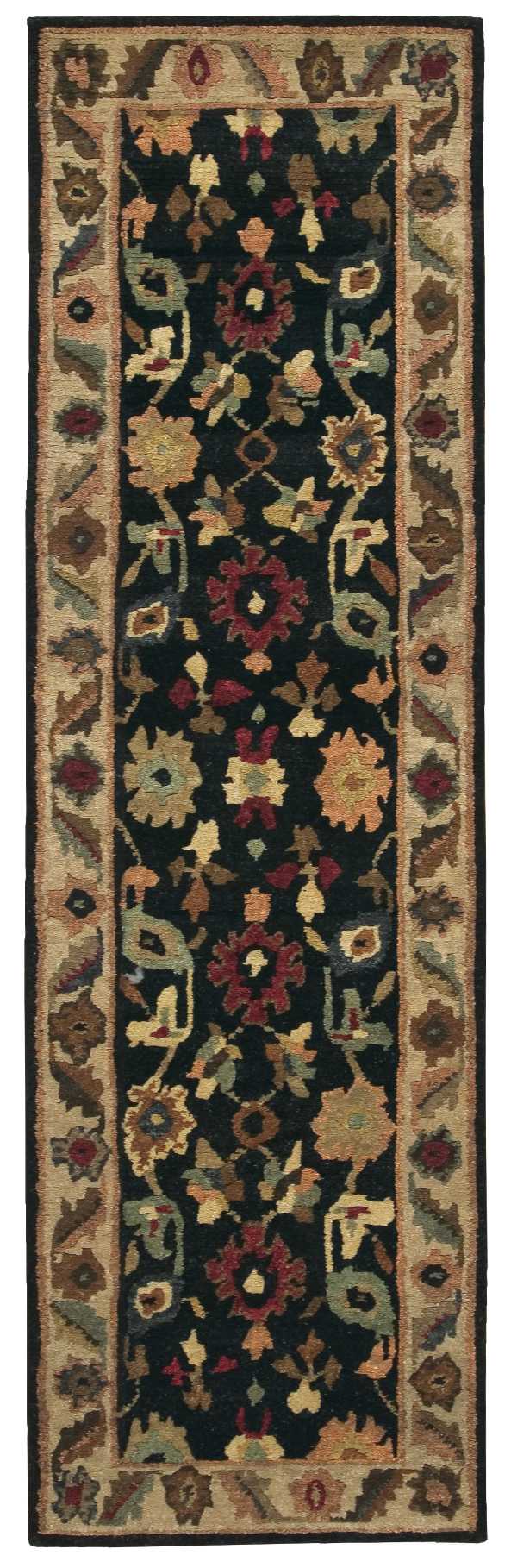 Tahoe TA08 Black Rug - Runner