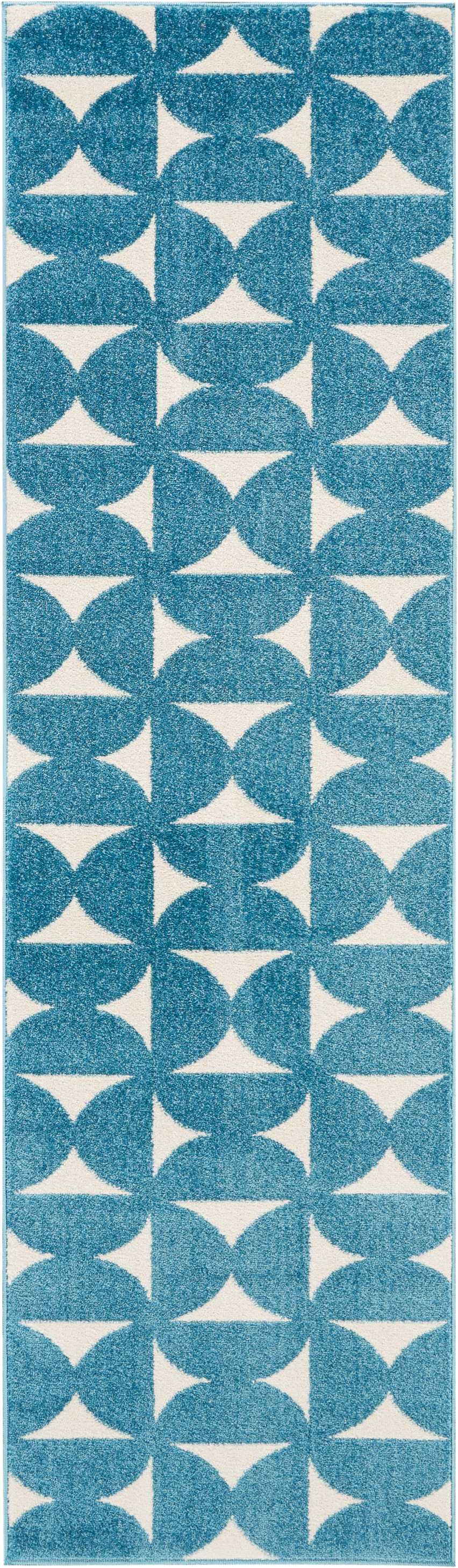 Harper DS301 Blue Rug - Runner