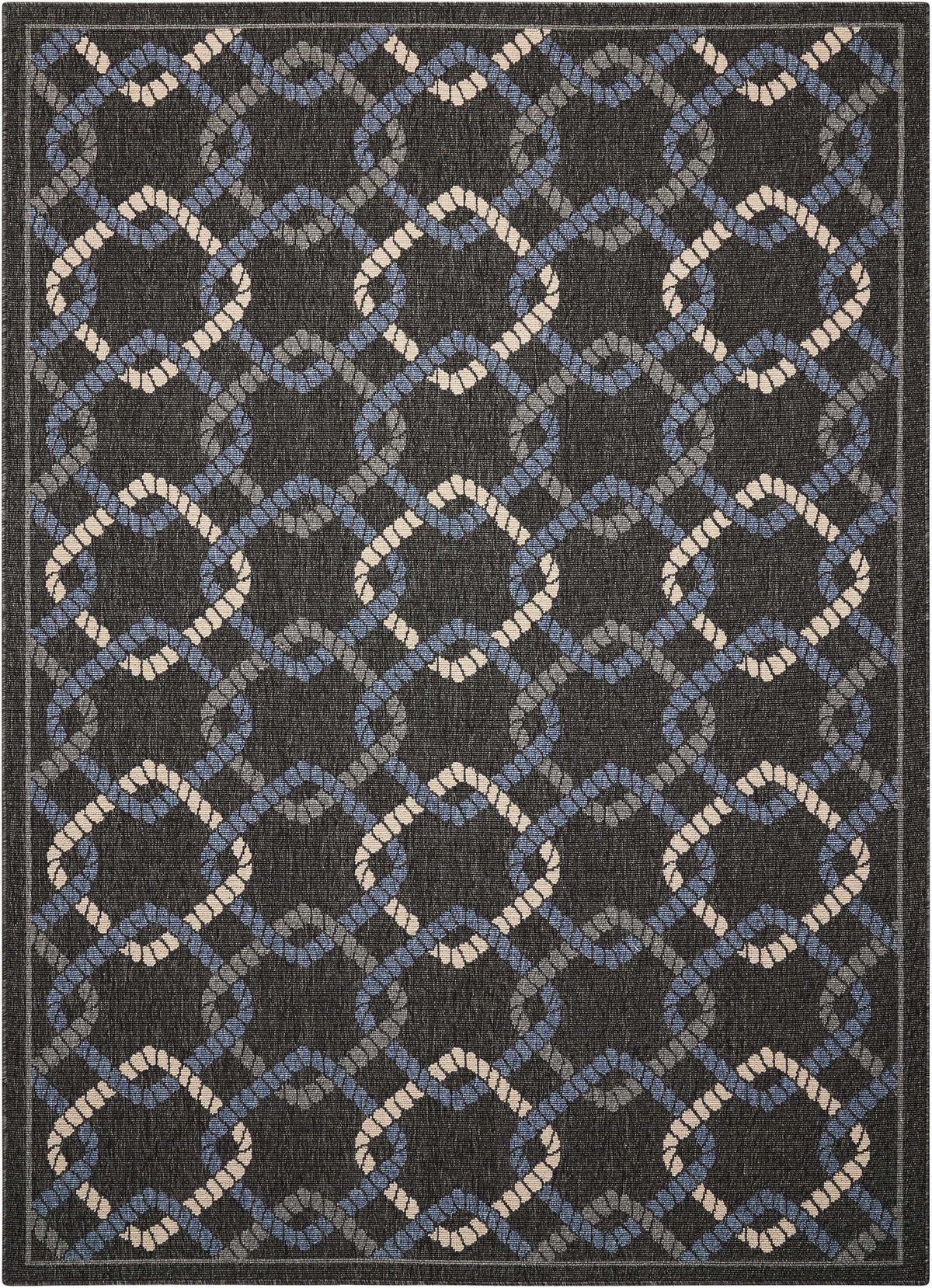 Caribbean CRB16 Charcoal Rug - Rectangle