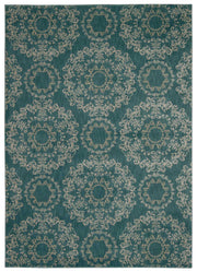 Tranquility TNQ03 Aqua Rug - Rectangle